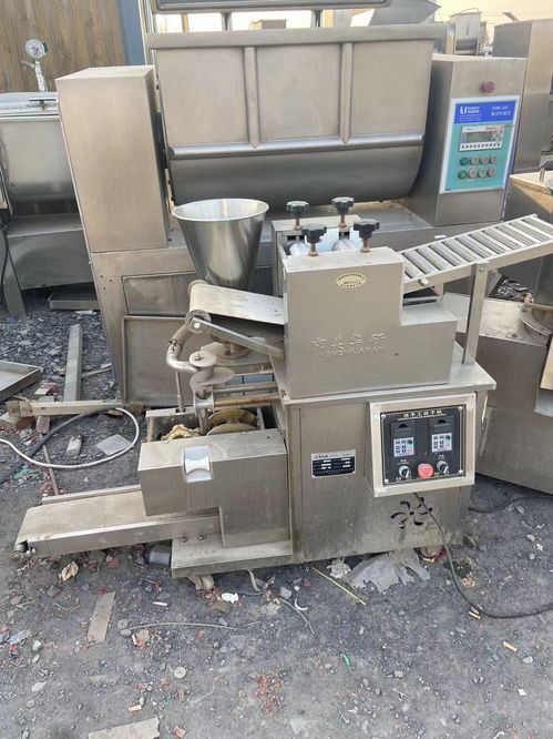 二手200型餃子機(jī) 全自動多功能高頻調(diào)速 速凍食品生產(chǎn)設(shè)備